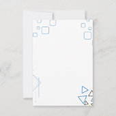 滞在不気味，カフェイン入りハロウィーンカード サンキューカード (裏面)