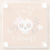 滞在不気味 ガラスコースター (裏面)