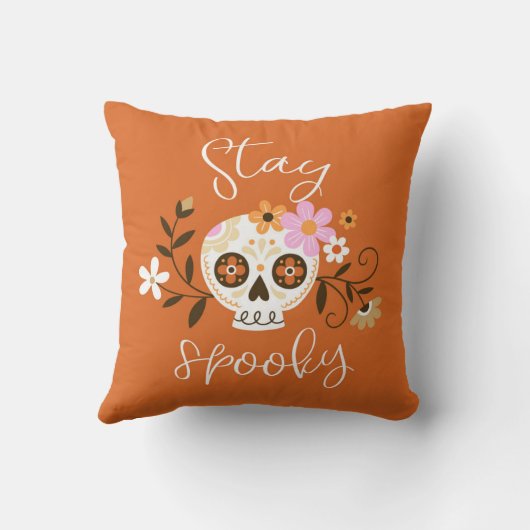 滞在不気味 クッション (裏面)