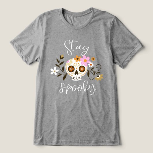 滞在不気味 トライブレンドTシャツ (デザイン正面)