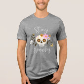 滞在不気味 トライブレンドTシャツ (正面)