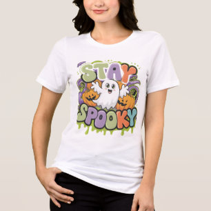 滞在不気味 トライブレンドTシャツ