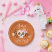 滞在不気味 ペーパープレート (パーティー)