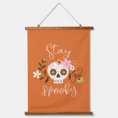 滞在不気味 吊り下げ型タペストリー (正面)