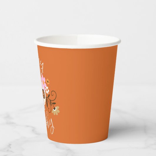 滞在不気味 紙コップ (左)