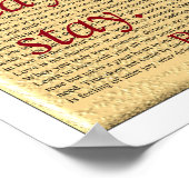 滞在先 – Ruth 1:16 – ポスタープリント ポスター (角)