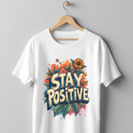 滞在前向き トライブレンドTシャツ