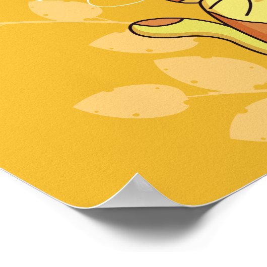 滞在前向き ポスター (角)