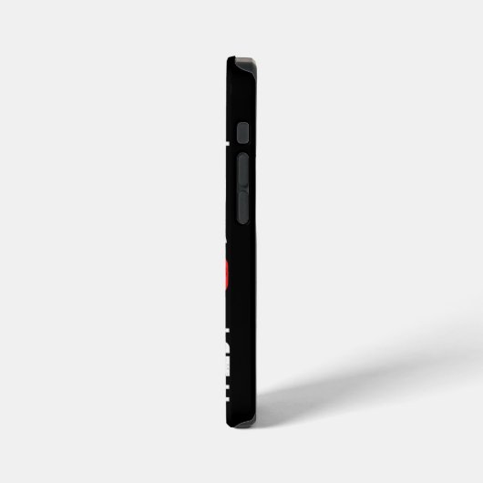 滞在前向き | iPhone 1,2,000ミニケース iPhoneケース (左側面)