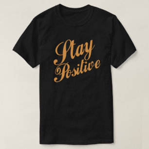 滞在前向き Tシャツ