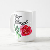 滞在賛美 コーヒーマグカップ (正面左)