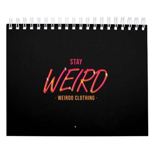 滞在風変わり カレンダー (カバー)