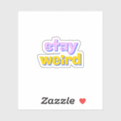 滞在風変わり シール (シート)