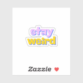 滞在風変わり シール