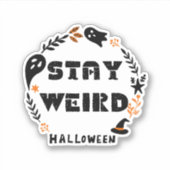 滞在風変わり シール (正面)