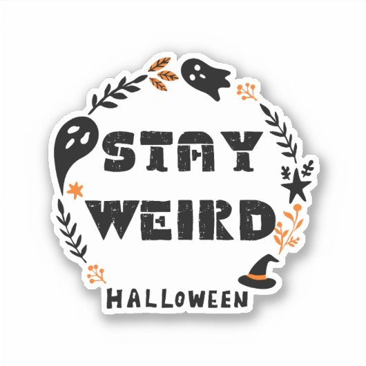 滞在風変わり シール (正面)