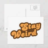 滞在風変わり ポストカード (正面/裏面)