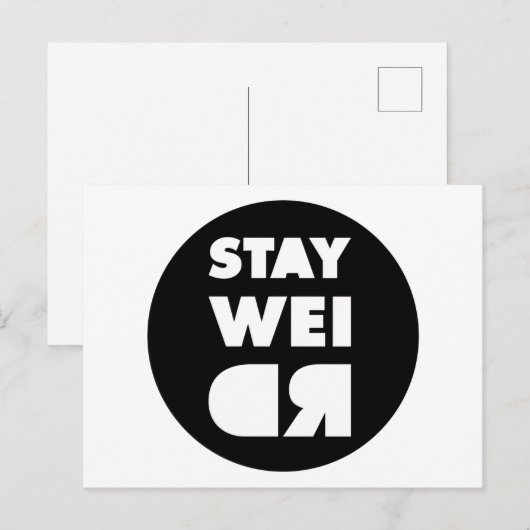 滞在風変わり ポストカード (正面/裏面)