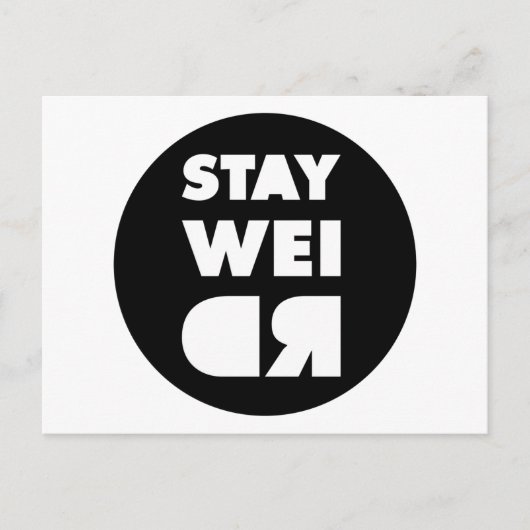 滞在風変わり ポストカード (正面)