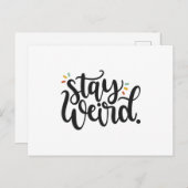 滞在風変わり ポストカード (正面/裏面)