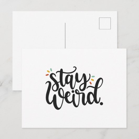 滞在風変わり ポストカード (正面/裏面)