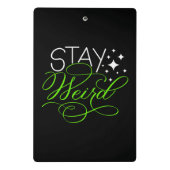 滞在風変わり ミニクリップボード (裏面)