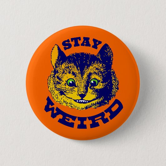 滞在風変わり 缶バッジ (正面)