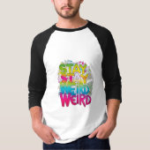 滞在風変わり Tシャツ (正面)