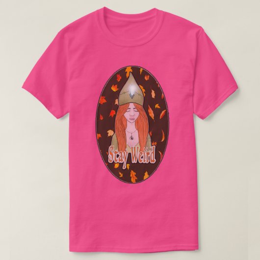 滞在風変わり Tシャツ (デザイン正面)