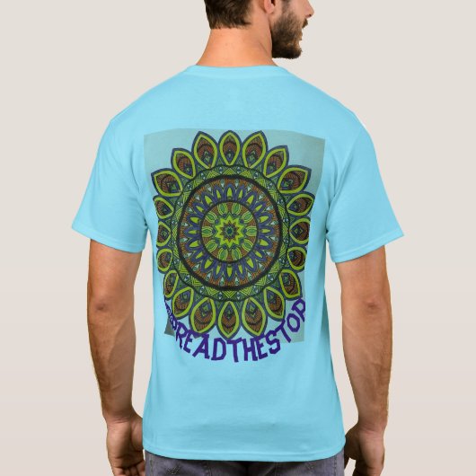 滞在風変わり Tシャツ (裏面)