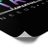 滞在 – 明日はセミコロン自殺プレヴェン ポスター (角)