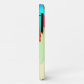 滴り落ちる絵を描署 Case-Mate iPhoneケース (裏面/左)