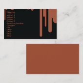 滴り-ビジネス 名刺 (正面/裏面)