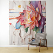 滴る蓮の芸術 タペストリー (インサイチュ)