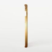 滴る金ゴールド絵を描グリッターアクセントスパークリーアート SAMSUNG GALAXYケース (右側)