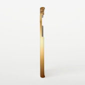 滴る金ゴールド絵を描グリッターアクセントスパークリーアート SAMSUNG GALAXYケース (左側)