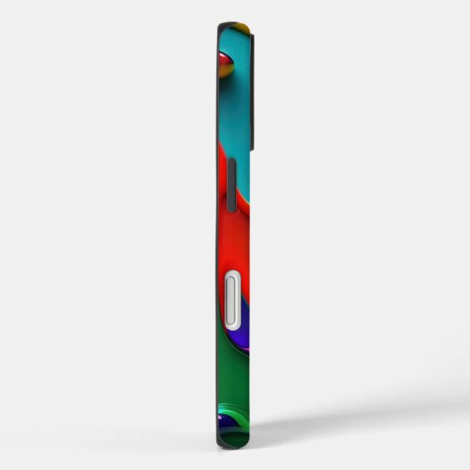 滴カラフル絵を描 Case-Mate iPhoneケース (裏面 / 右)