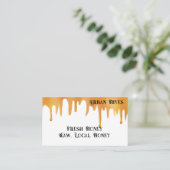 滴コンテンポラリーる蜂蜜の養蜂家 名刺 (スタンド正面)