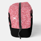 滴パーソナライズされた滴ピンクグリッター効果輝 ドップキット (右)