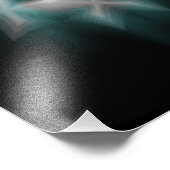 滴下スノーフレーク –  フォトプリント            (角)