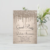 滴下タウペグリッター |シャンパンメルト卒業 招待状 (スタンド正面)