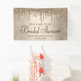 滴下タウペグリッター |シャンパン金ゴールドシャワー 横断幕