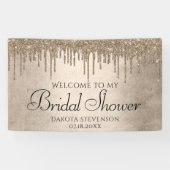 滴下タウペグリッター |シャンパン金ゴールドシャワー 横断幕 (横)