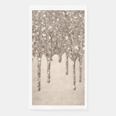 滴下タウペグリッター |シャンパン金ゴールド霧雨 (正面)