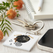 滴下メラニン キーホルダー (正面右)