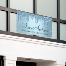 滴下氷グリッター |スパークルフェイクスウィート16 横断幕