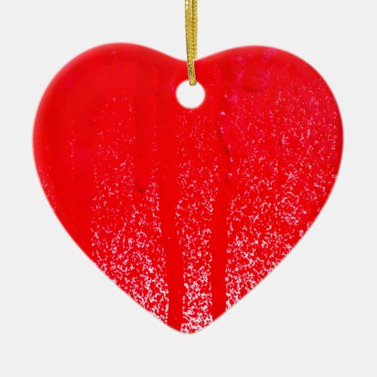 滴下血 セラミックオーナメント (正面)