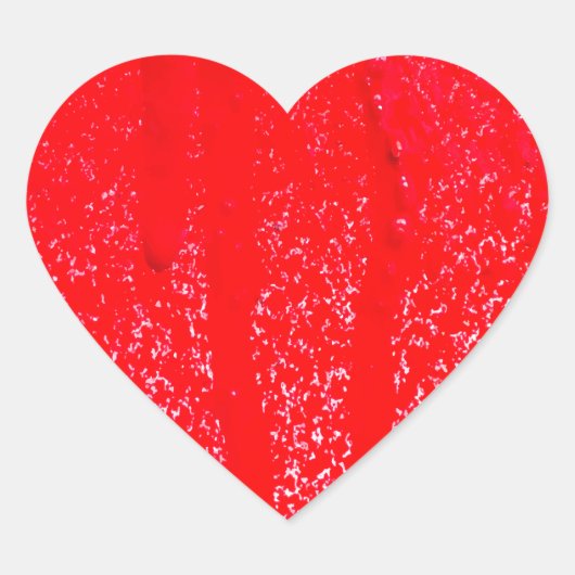 滴下血 ハートシール (正面)