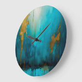 滴下贅沢 ラージ壁時計 (傾斜)