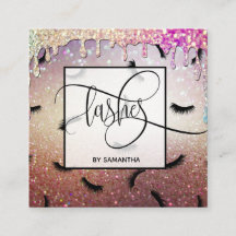 滴下金ゴールドの点滅模様の多くの点滴